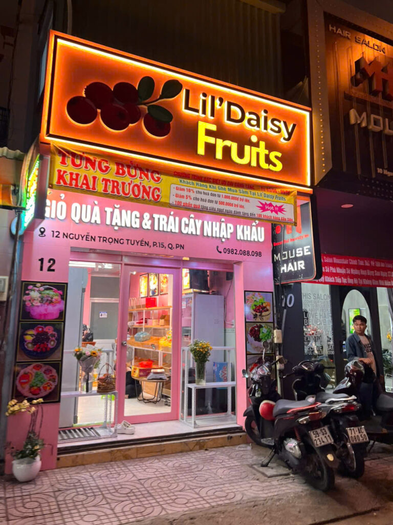 Làm bảng hiệu alu chữ nổi Quận Tân Bình