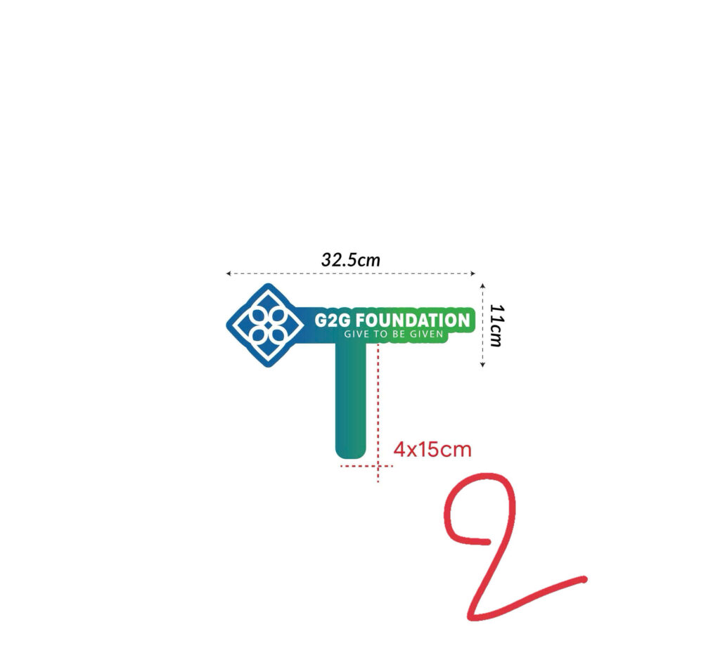 IN HASHTAG CẦM TAY SỰ KIỆN