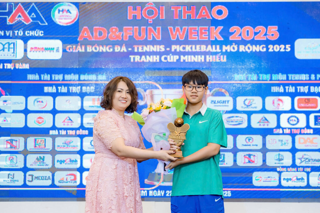 HỘI THAO AD&FUN WEEK 2025 – GIẢI BÓNG ĐÁ – TENNIS – PICKLEBALL MỞ RỘNG – CÚP MINH HIẾU