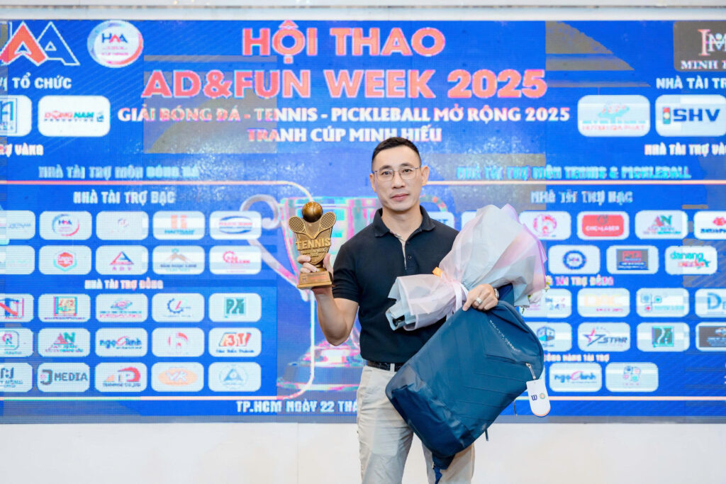 HỘI THAO AD&FUN WEEK 2025 – GIẢI BÓNG ĐÁ – TENNIS – PICKLEBALL MỞ RỘNG – CÚP MINH HIẾU