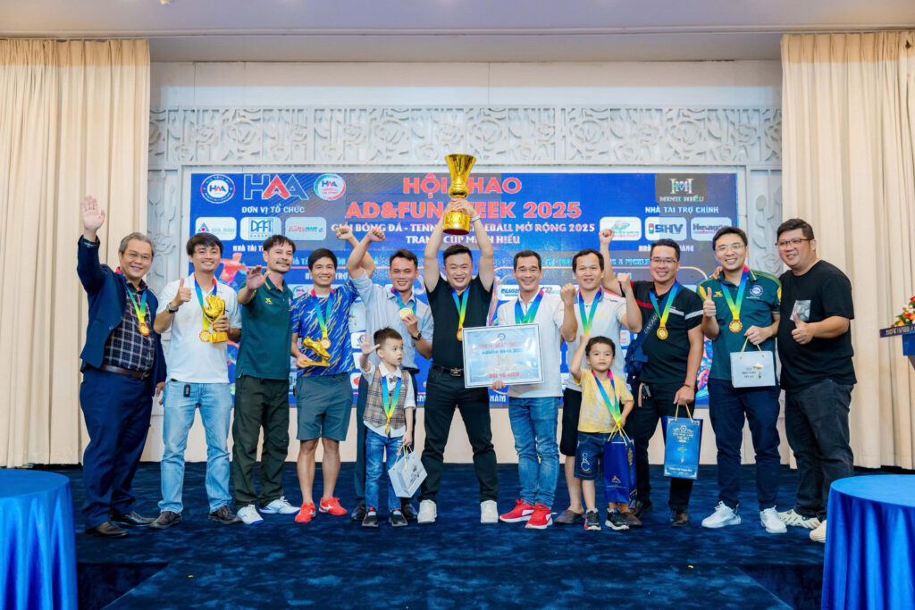 HỘI THAO AD&FUN WEEK 2025 – GIẢI BÓNG ĐÁ – TENNIS – PICKLEBALL MỞ RỘNG – CÚP MINH HIẾU