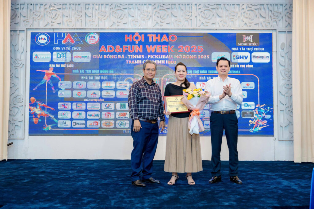 HỘI THAO AD&FUN WEEK 2025 – GIẢI BÓNG ĐÁ – TENNIS – PICKLEBALL MỞ RỘNG – CÚP MINH HIẾU