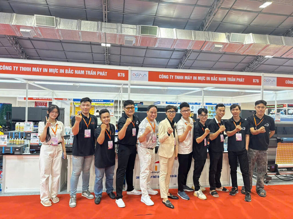 GIAN HÀNG CÔNG TY TNHH MÁY IN MỰC IN BẮC NAM TRẦN PHÁT TẠI TRIỂN LÃM ADFUN WEEK 2025 7 GIAN HÀNG CÔNG TY TNHH MÁY IN MỰC IN BẮC NAM TRẦN PHÁT TẠI TRIỂN LÃM ADFUN WEEK 2025