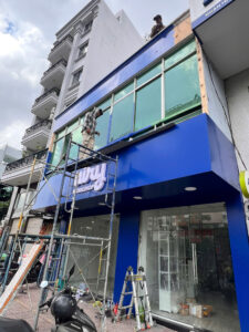BIỂN HIỆU ALU – CHỮ MICA NỔI KHÔNG ĐÈN