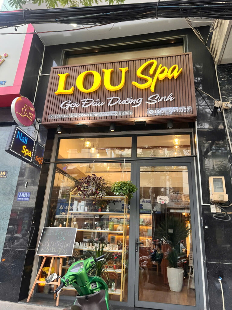 LOU Spa – Gội Đầu Dưỡng Sinh