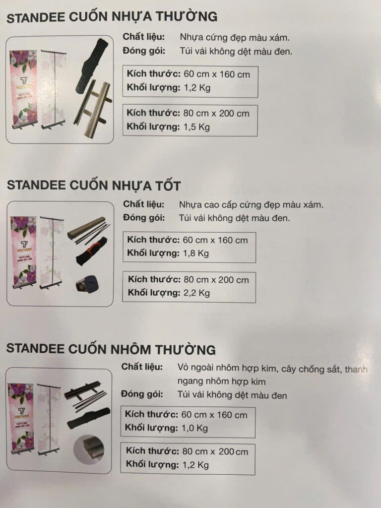 STANDEE X QUẢNG CÁO LINH ANH 