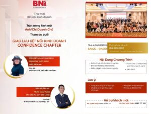 BNI Confidence – nơi lan tỏa giá trị của yêu thương