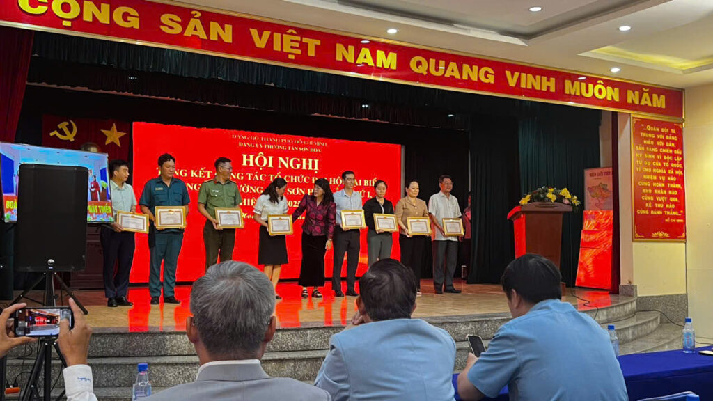 RA MẮT HỘI DOANH NGHIỆP PHƯỜNG TÂN SƠN HÒA