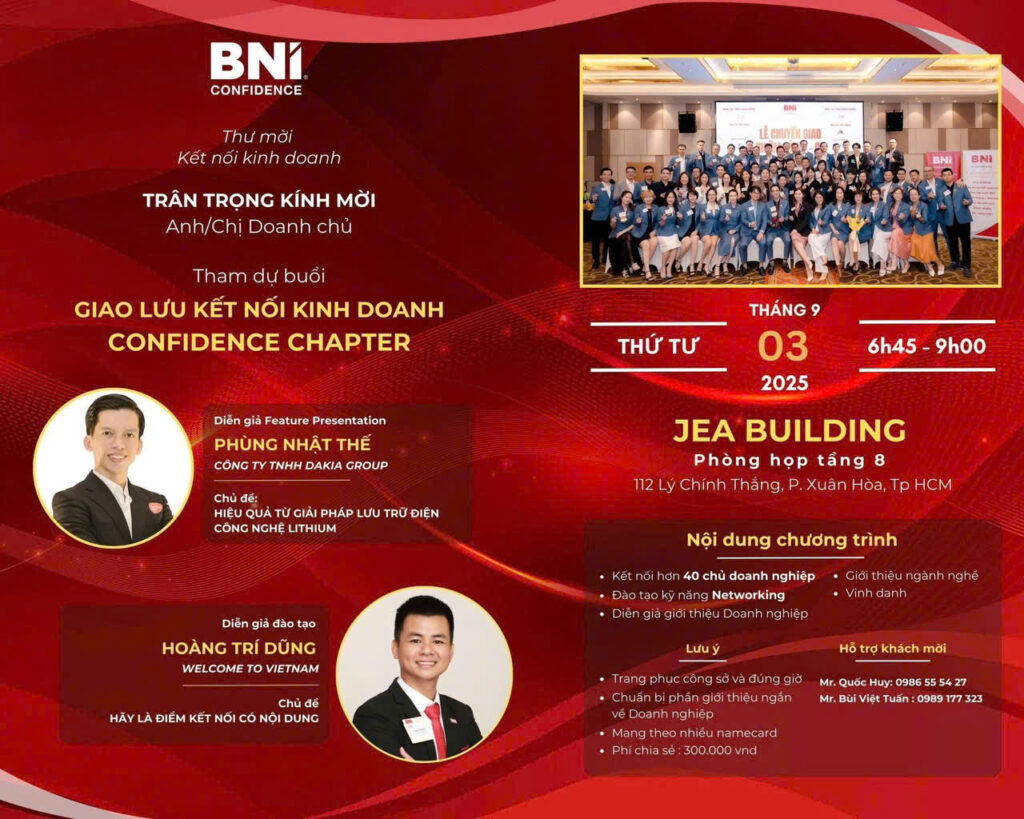 Phùng Nhật Thế, đại diện Công ty TNHH Dakia Group.