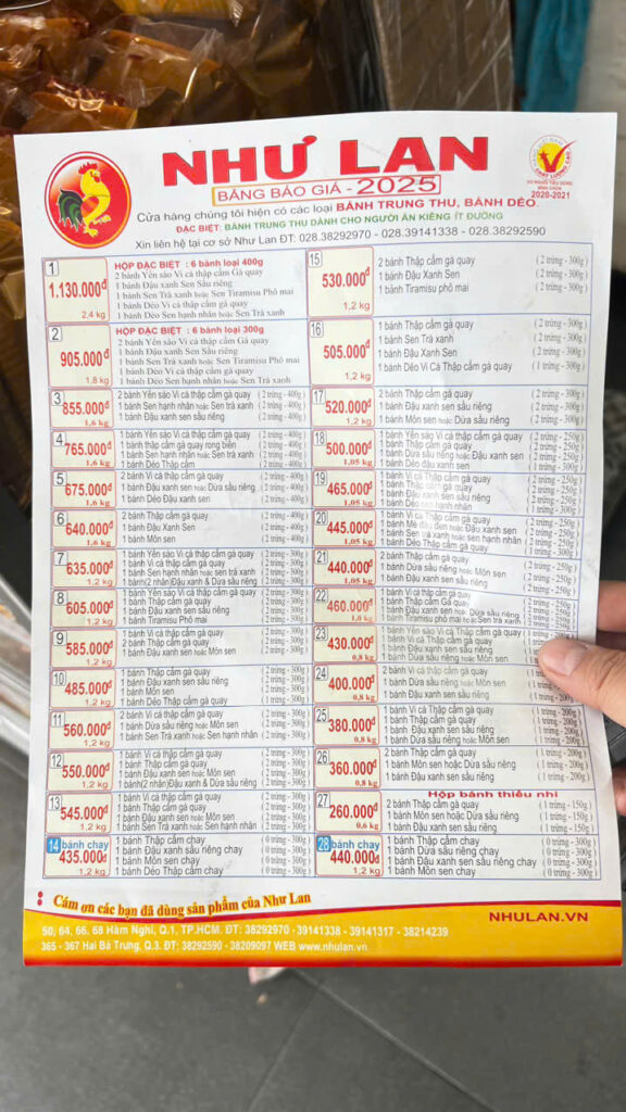 BÁNH TRUNG THU NHƯ LAN 7 BÁNH TRUNG THU NHƯ LAN – HƯƠNG VỊ TRUYỀN THỐNG NỔI TIẾNG NHẤT SÀI GÒN