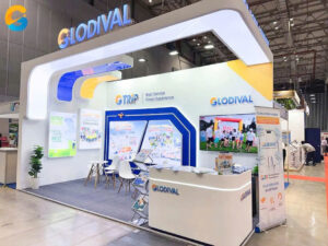 Glodival Group – Gian hàng nổi bật tại ITE HCMC 2025 , thi cong quang cao linh anh
