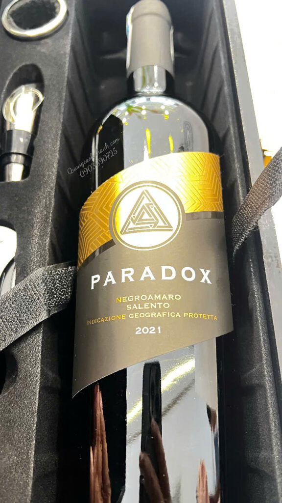 RƯỢU VANG PARADOX – HỘP QUÀ SANG TRỌNG,