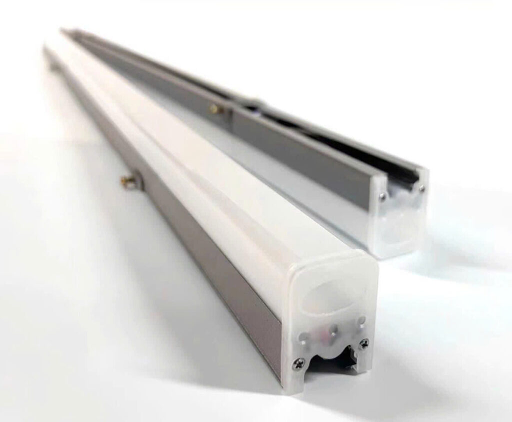 Led Thanh Nhôm 4 Mắt Viền Tòa Nhà -Thi công Quận Bình Tân 