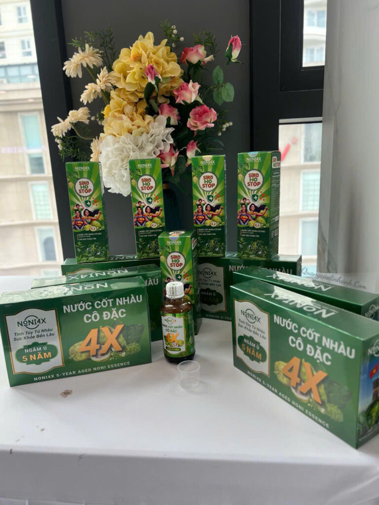 NƯỚC CỐT NHÀU CÔ ĐẶC 4X