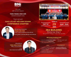 KẾT NỐI KINH DOANH – BNI CONFIDENCE NGÀY 29/10/25-QUANG CAO LINH ANH TP.HCM