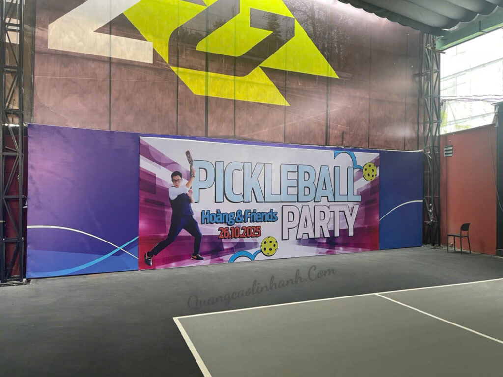 QUẢNG CÁO LINH ANH, CHUYÊN THI CÔNG CĂNG BẠT PICKLEBALL, TP.HCM 4 QUẢNG CÁO LINH ANH, CHUYÊN THI CÔNG CĂNG BẠT PICKLEBALL, TP.HCM