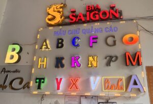 2025 TOP 3D SIGNAGE DESIGNS , LINH ANH ADVERTISING, LEADS THE TREND IN MODERN SIGN MAKING