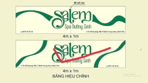 Salem Spa Dưỡng Sinh, Chọn Quảng Cáo Linh Anh, Thi Công Bảng Hiệu giá tốt