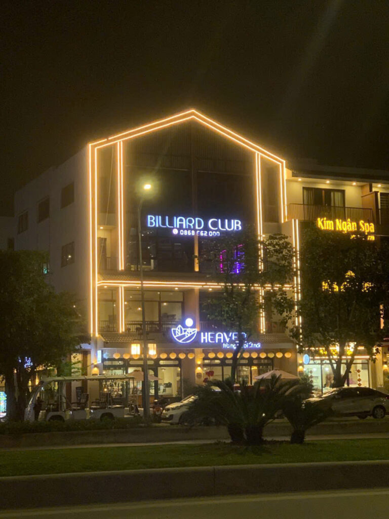 PROFESSIONAL LED DECORATION FOR BUILDINGS, CAFÉS, RESTAURANTS IN HO CHI MINH CITY 1 PROFESSIONAL LED DECORATION FOR BUILDINGS, CAFÉS, RESTAURANTS IN HO CHI MINH CITY