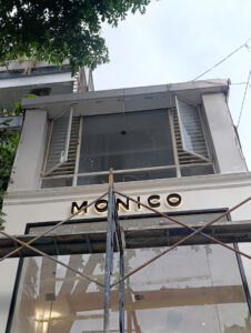 QUẢNG CÁO LINH ANH HOÀN THIỆN,THI CÔNG BẢNG HIỆU MONICO, TP.HCM