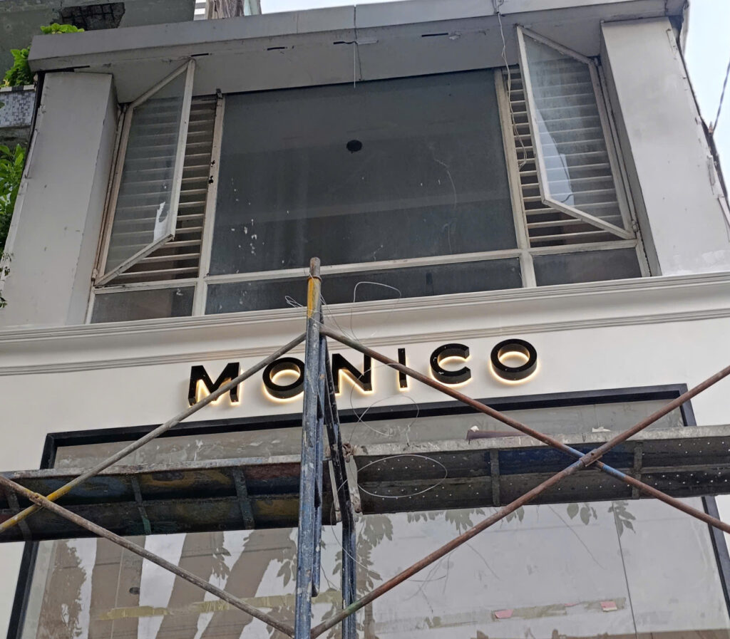 COMPLETES PREMIUM SIGNBOARD PROJECT FOR MONICO, A NEW HIGHLIGHT IN DOWNTOWN, HO CHI MINH CITY