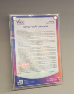 PROFESSIONAL MANUFACTURER OF MICA SIGNBOARDS, COMPANY REGULATION BOARDS, IN HO CHI MINH CITY