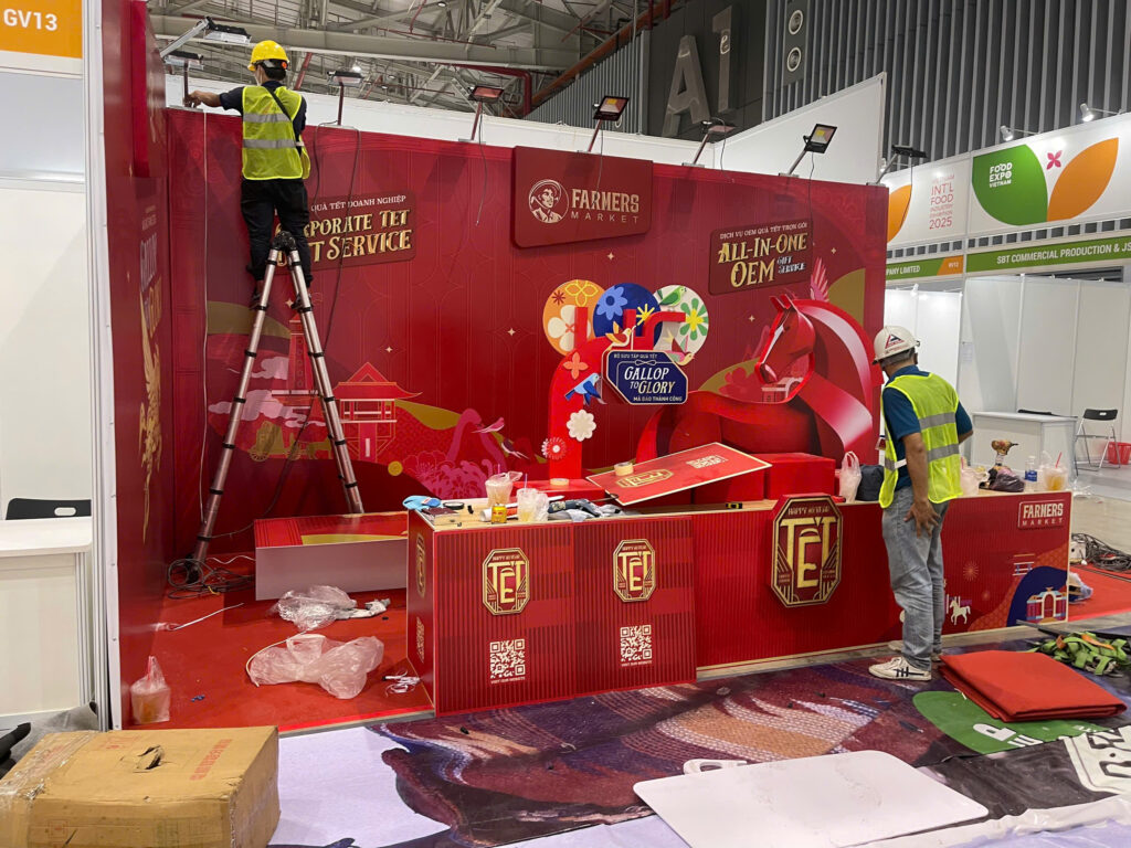 LINH ANH ADVERTISING,PROFESSIONAL EXHIBITION BOOTH CONTRACTOR, IN DISTRICT 7, HO CHI MINH CITY