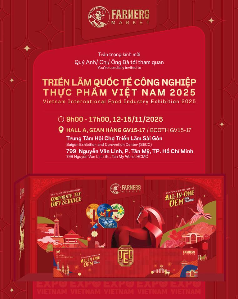 Triển lãm Quốc tế Công nghiệp Thực phẩm Việt Nam 2025 , Vietnam International Food Industry Exhibition 2025. 1 Triển lãm Quốc tế Công nghiệp Thực phẩm Việt Nam 2025 , Vietnam International Food Industry Exhibition 2025.