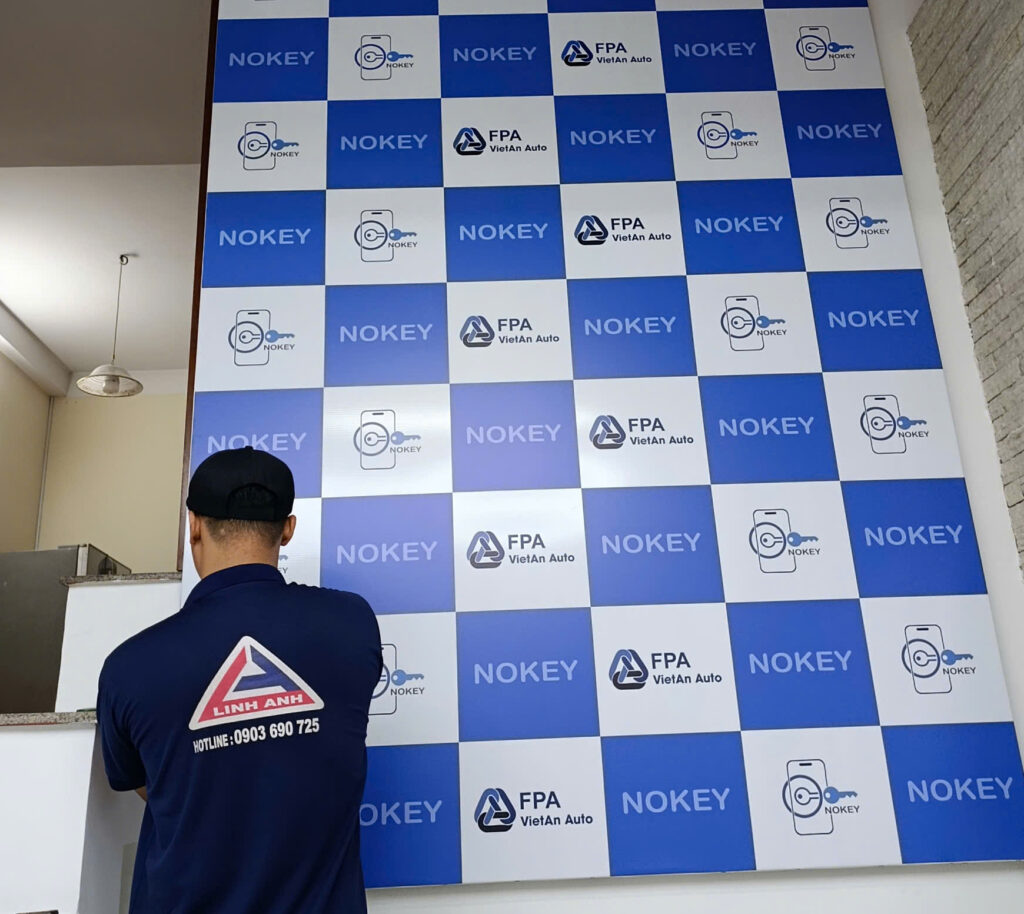 THI CÔNG BẢNG HIỆU, BACKDROP FPA VIETAN AUTO, QUẢNG CÁO LINH ANH THỰC HIỆN, UY TÍN TẠI TP.HCM