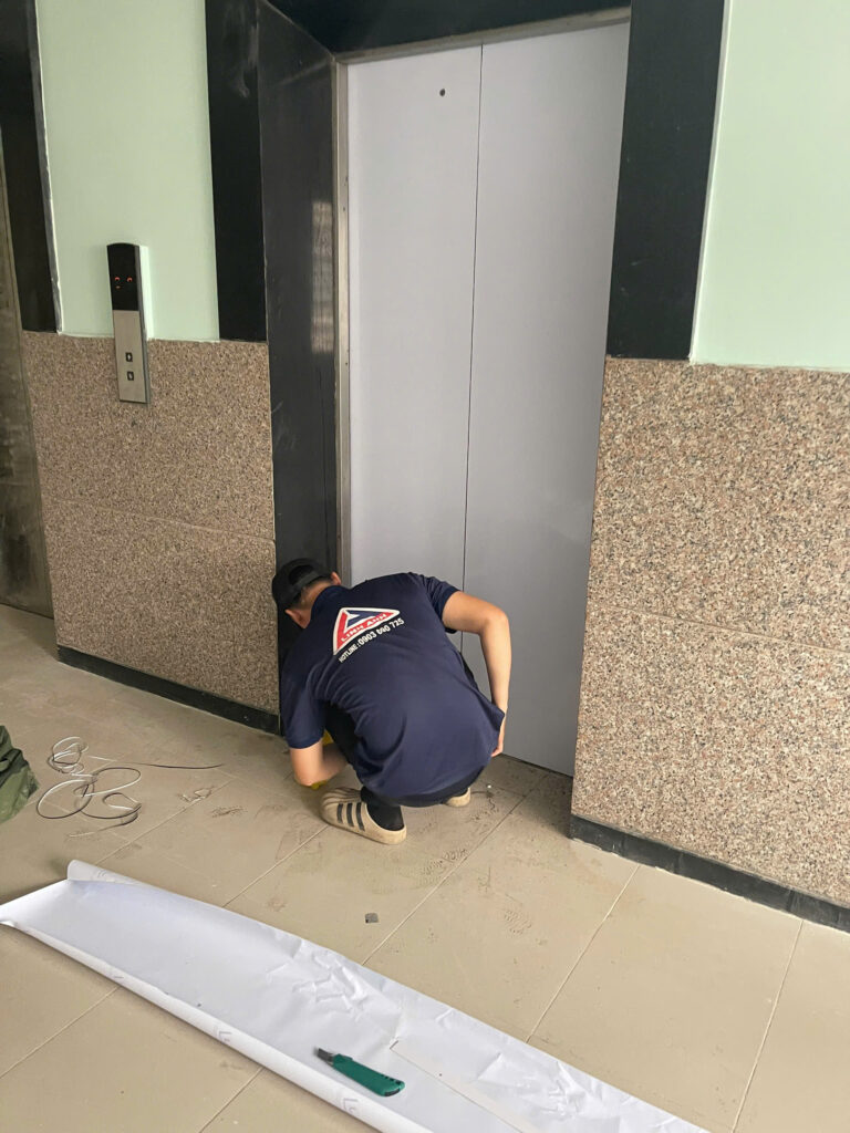 LINH ANH ADVERTISING, PROFESSIONAL ELEVATOR DECAL INSTALLATION (BLACK BASE – OVER 70m² PROJECT) 1 LINH ANH ADVERTISING, PROFESSIONAL ELEVATOR DECAL INSTALLATION (BLACK BASE – OVER 70m² PROJECT)