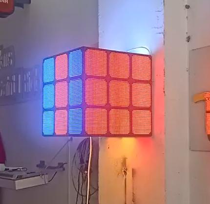 RUBIK LED 5-SIDED SIGNAGE (P5 OUTDOOR), CTY. HO CHI MINH 2 RUBIK LED 5-SIDED SIGNAGE (P5 OUTDOOR), CTY. HO CHI MINH