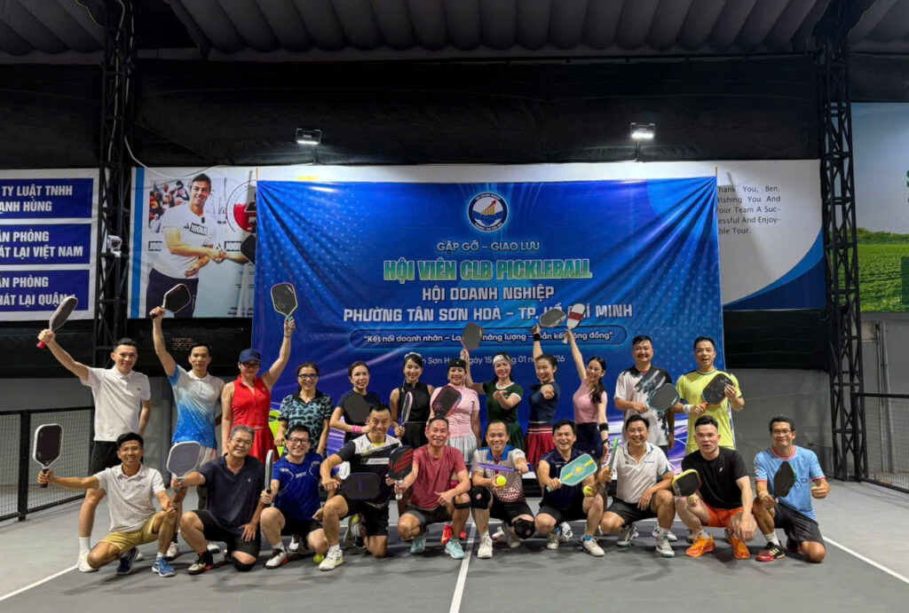 GIẢI THI ĐẤU PICKLEBALL , PHƯỜNG TÂN SƠN HÒA 2026M , TP.HCM