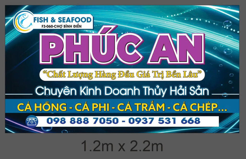 Vựa Hải Sản Phúc An, Tại Chợ Bình Điền, TP.HCM