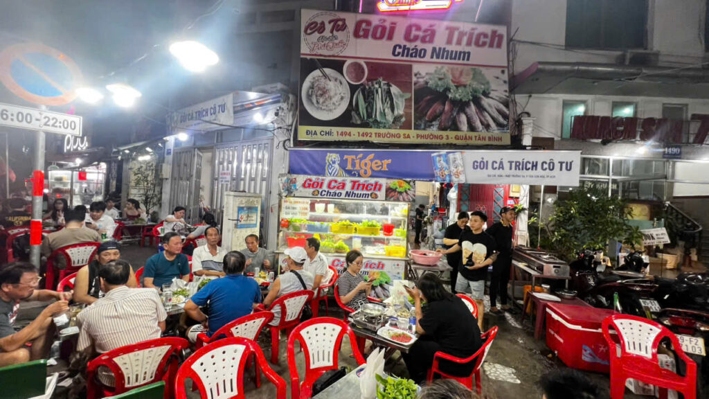 Gỏi Cá Trích Cô Tư – Quán Ngon Đường Hoàng Sa, TP.HCM