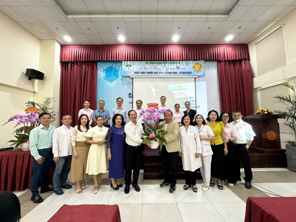Hội Doanh Nghiệp Phường Tân Sơn Hòa Thăm Bệnh Viện Sài Gòn ITO, Nhân Ngày Thầy Thuốc Việt Nam 27/2