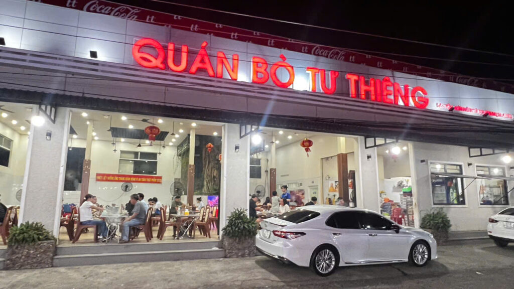 QUÁN BÒ TƯ THIỀNG, CHÂU ĐỐC, NÚI SAM AN GIANG