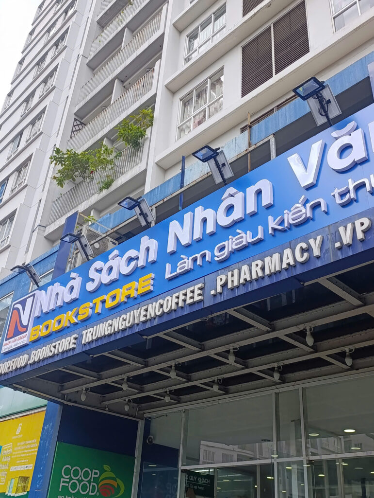 Sửa Và Làm Mới Biển Hiệu Nhà Sách Nhân Văn, Tại TP.HCM 2 z7840947804900 21c4b4ea51367d71847335fc3a47b29a