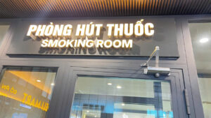 Biển Hiệu Phòng Hút Thuốc Sang Trọng Tại TP.HCM