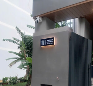 HỘP ĐÈN BẢNG SỐ NHÀ SÁNG HÔNG SANG TRỌNG, TP.HCM