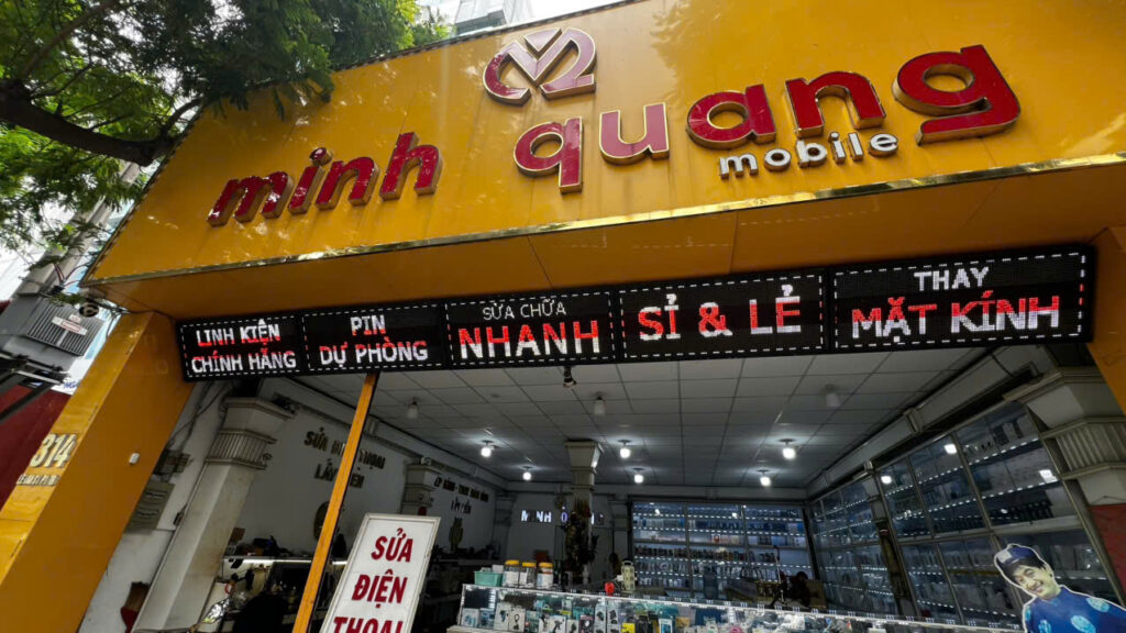 DỊCH VỤ SỬA ĐIỆN THOẠI MINH QUANG MOBILE, ĐỊA CHỈ UY TÍN TRÊN ĐƯỜNG LÊ VĂN SỸ, TP.HCM