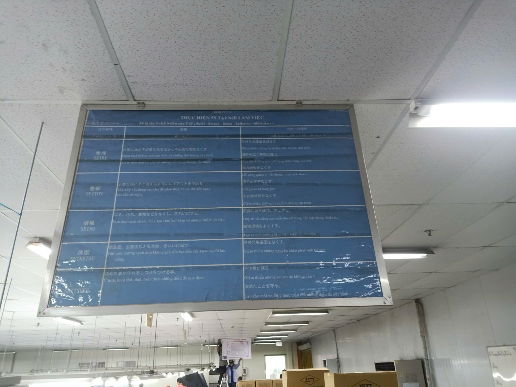 Bảng hướng dẫn 2 mặt nhà xưởng, sơ đồ thoát hiểm công ty, nhà máy, công ty, dán decal in KTS, TP.HCM