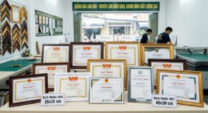 XƯỞNG LÀM BẰNG KHEN, KHUNG HÌNH GIÁ RẺ, CHẤT LƯỢNG TẠI QUẬN TÂN BÌNH, TP.HCM