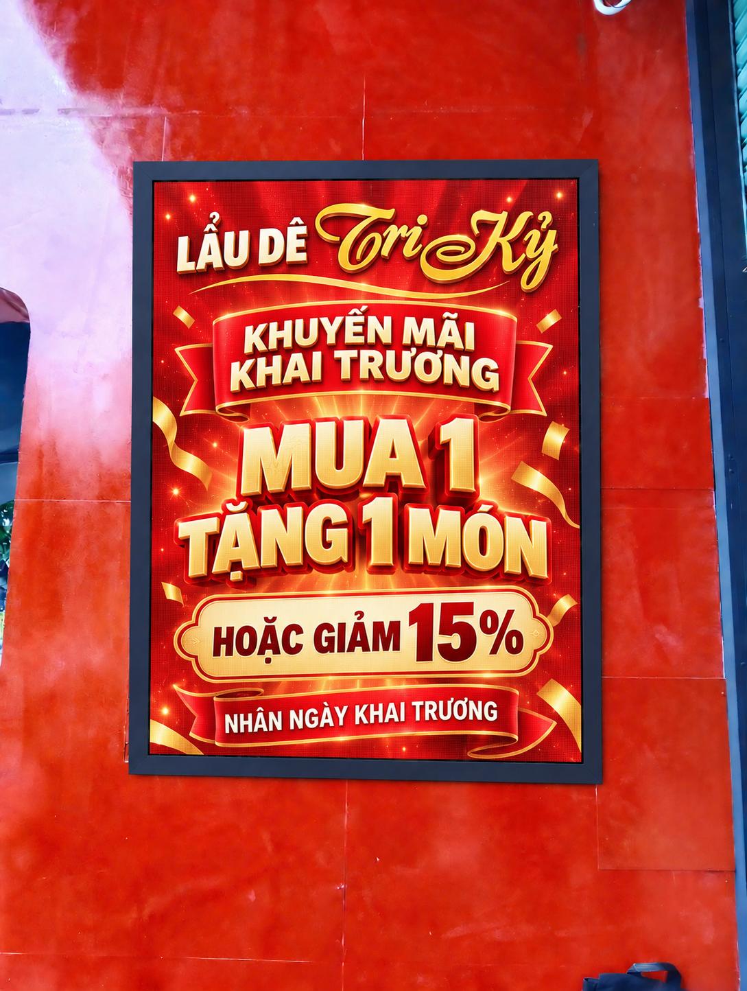 Màn Hình LED P3 Hay P5 ngoài trời , thi công tp.HCM