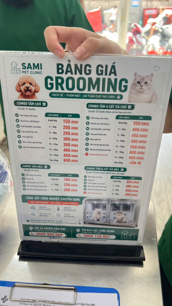 SAMI Pet Clinic gần chợ Phạm Văn Hai, phường Tân Sơn Hòa, TP.HCM 3 1788792207891 2012465878701460028 g3446957122316027143 72a06b9cad691a16f583b634db6f0aee