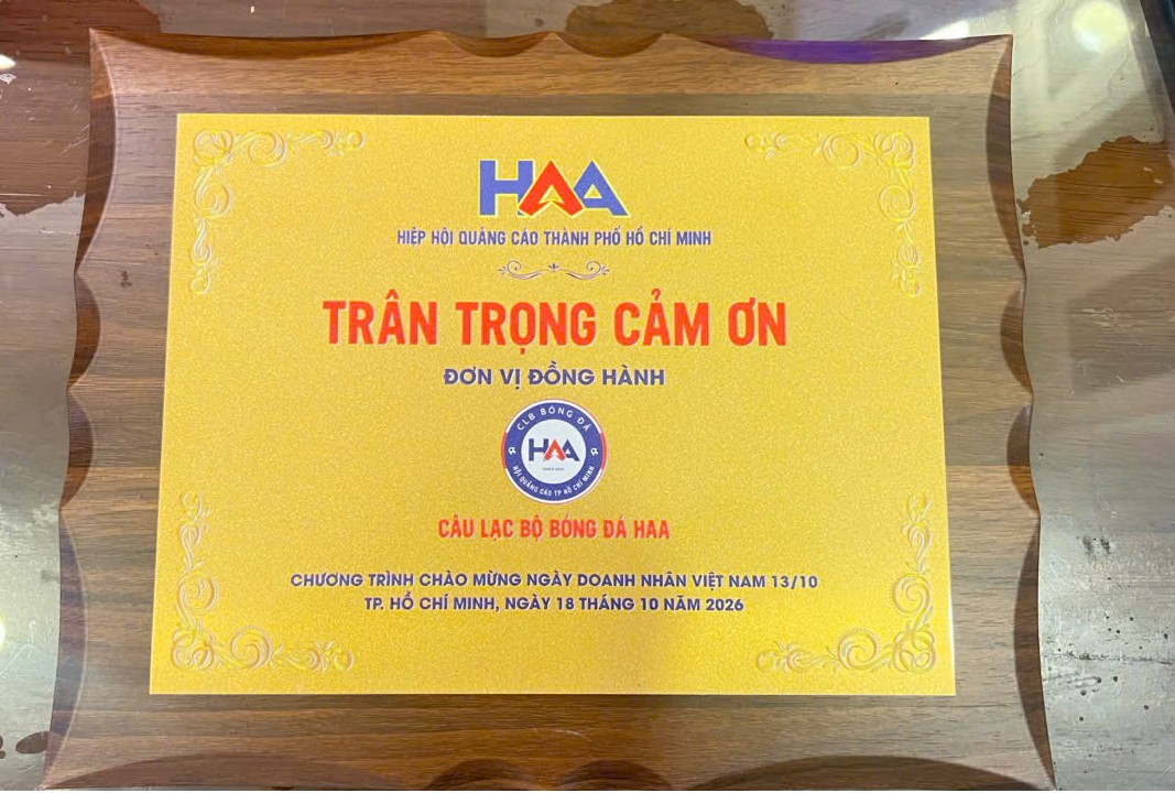 Bằng khen gỗ, in UV inox vàng,  tại Bình Hưng Hòa, TP.HCM